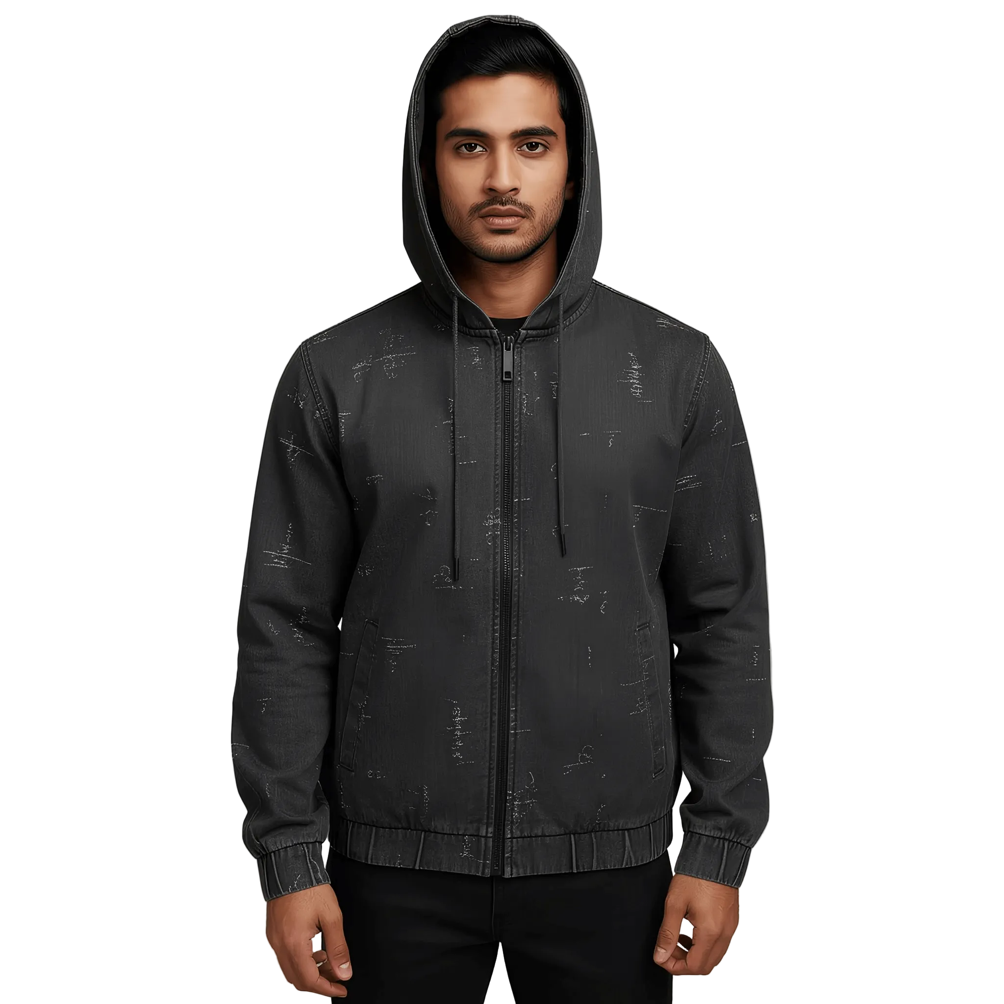 Beacon of Desire Hooded Jacket front full view